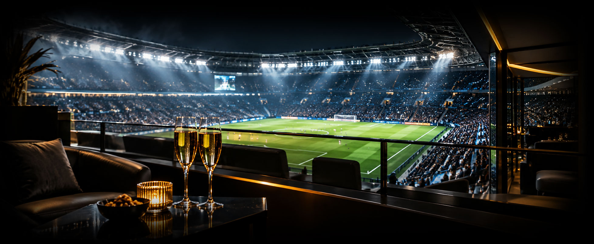 VIP-Erlebnis im Fußballstadion